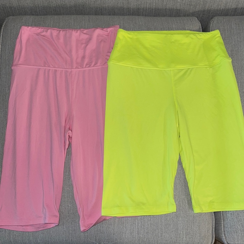 Biker shorts x2